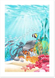 Under The Sea Art Print 410671955