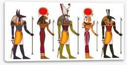 Egyptian Art Stretched Canvas 411300720