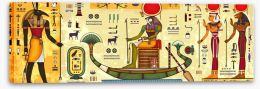Egyptian Art Stretched Canvas 411309885