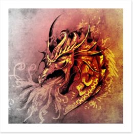 Dragons Art Print 41161694