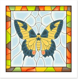 Stained Glass Art Print 41315202