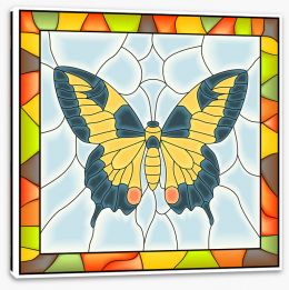 Stained Glass Stretched Canvas 41315202