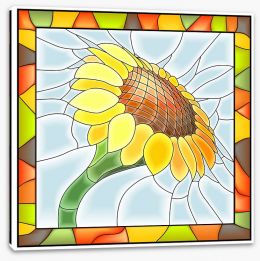 Stained Glass Stretched Canvas 41385854