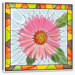 Stained Glass Stretched Canvas 41509315