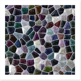 Mosaic Art Print 415586681