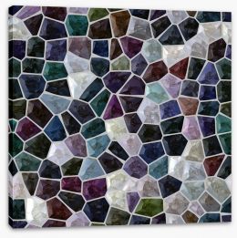 Mosaic Stretched Canvas 415586681