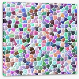 Mosaic Stretched Canvas 415586734