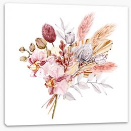 Floral Stretched Canvas 416446495