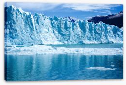 Glaciers Stretched Canvas 416825505