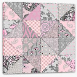 Patchwork Stretched Canvas 417310229