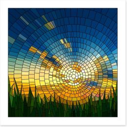 Mosaic Art Print 41838109
