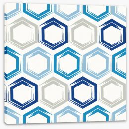 Geometric Stretched Canvas 419382189