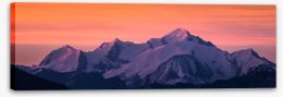 Mountains Stretched Canvas 42059926
