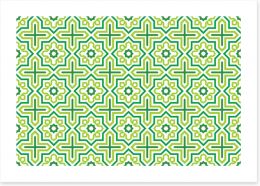 Geometric Art Print 423605861