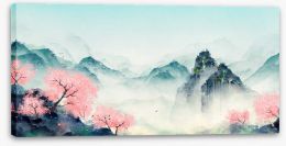 Japanese Art Stretched Canvas 423887342