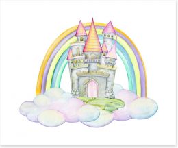 Fairy Castles Art Print 423952487