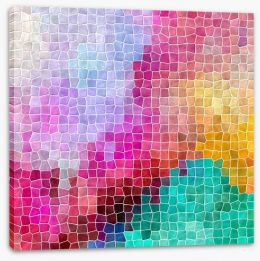 Mosaic Stretched Canvas 424038848