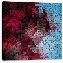 Mosaic Stretched Canvas 424038860