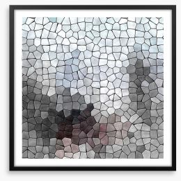 Mosaic Framed Art Print 424038887