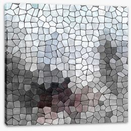 Mosaic Stretched Canvas 424038887