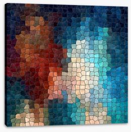 Mosaic Stretched Canvas 424038902