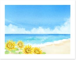 Beaches Art Print 424083389