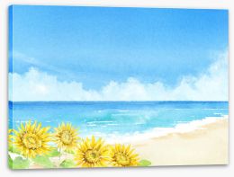 Beaches Stretched Canvas 424083389