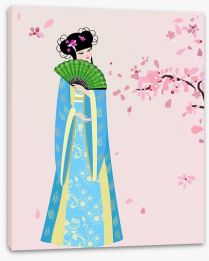 Japanese Art Stretched Canvas 42542481
