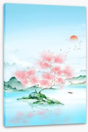 Japanese Art Stretched Canvas 427189529