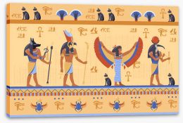 Egyptian Art Stretched Canvas 427496024