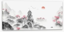 Chinese Art Stretched Canvas 428708552