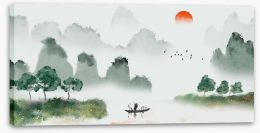 Chinese Art Stretched Canvas 428713446