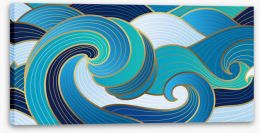 Beach House Stretched Canvas 430352197
