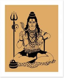 Indian Art Art Print 43195379