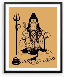 Indian Art Framed Art Print 43195379