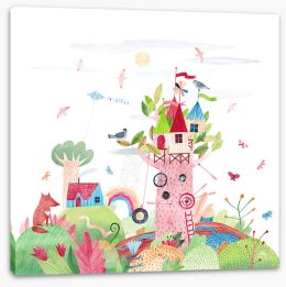 Fun Gardens Stretched Canvas 434343171