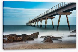 Jetty Stretched Canvas 435343780