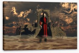 Gothic Stretched Canvas 43681493