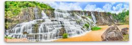 Waterfalls Stretched Canvas 43810824