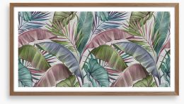 Banana leaf beauty Framed Art Print 439254950