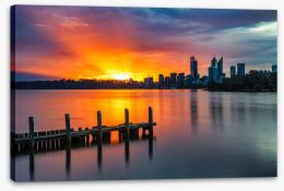 Perth Stretched Canvas 440527291