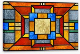 Stained Glass Stretched Canvas 440813324