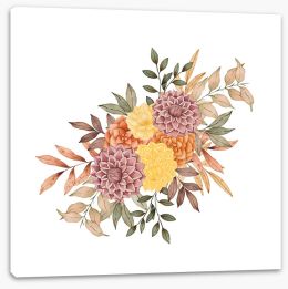 Floral Stretched Canvas 441269803