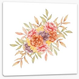 Floral Stretched Canvas 441269830
