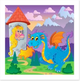 Fairy Castles Art Print 44152034