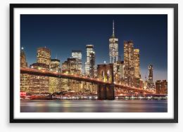 New York Framed Art Print 441614350