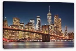 New York Stretched Canvas 441614350