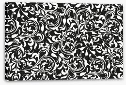 Black and White Stretched Canvas 443544107