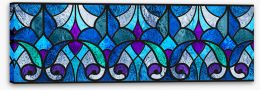 Stained Glass Stretched Canvas 443867645
