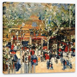Impressionist Stretched Canvas 445273606